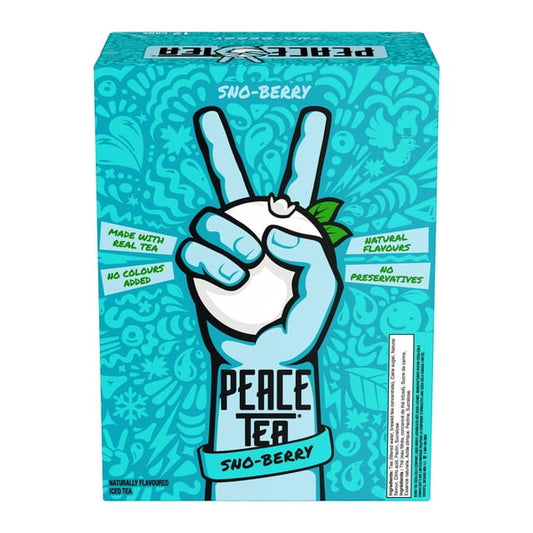 Peace Tea Sno-Berry Cans 341 mL - 12 Pack