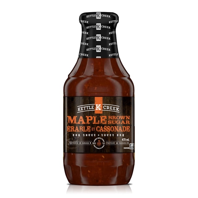 Kettle Creek Maple Brown Sugar BBQ Sauce, 473 g