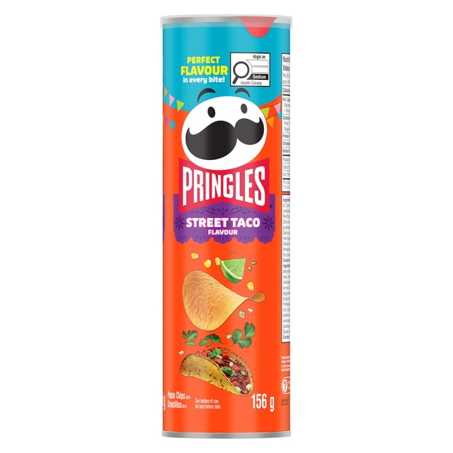 Pringles Street Taco Potato Chips, 156 g