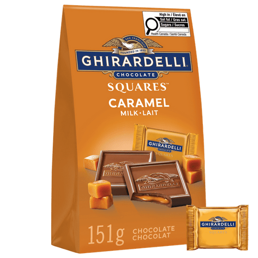 Ghirardelli Milk Chocolate Caramel Squares 151 g Bag