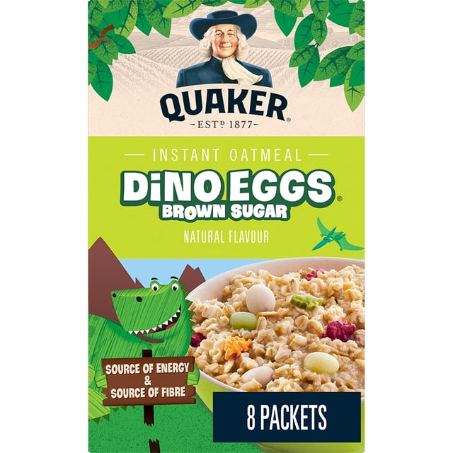 Quaker Dino Eggs Instant Oatmeal, 303 g