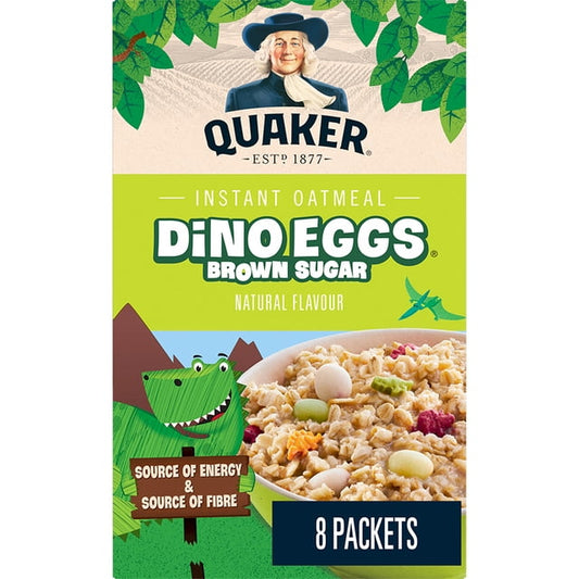 Quaker Dino Eggs Instant Oatmeal, 303 g