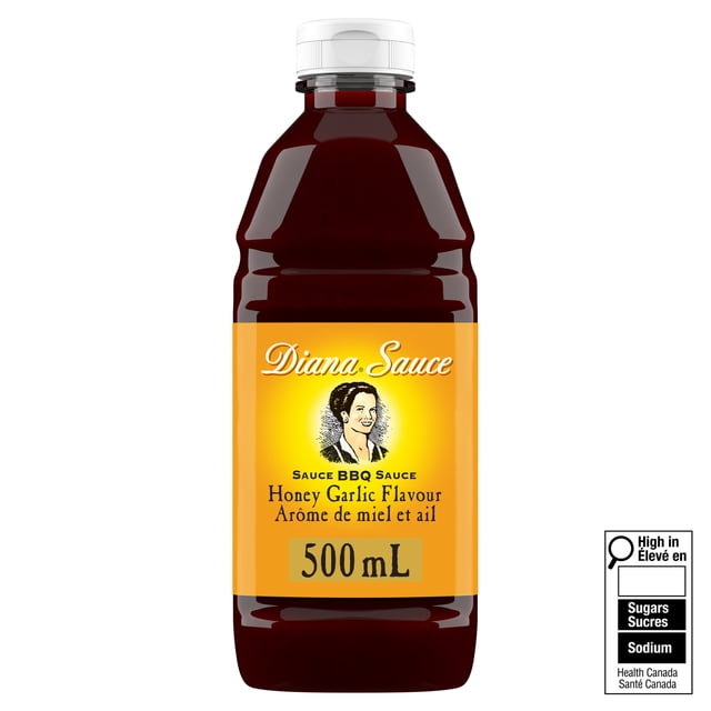 Diana Honey Garlic Barbecue Sauce, 500 g