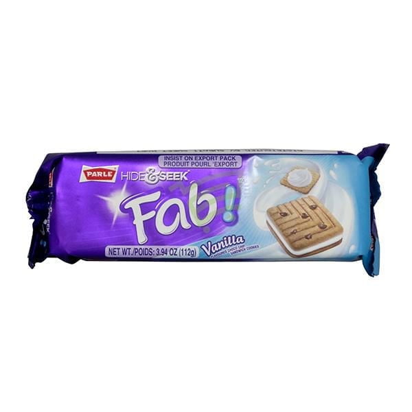 Parle Hide & Seek Fab Vanilla Cookies 112g