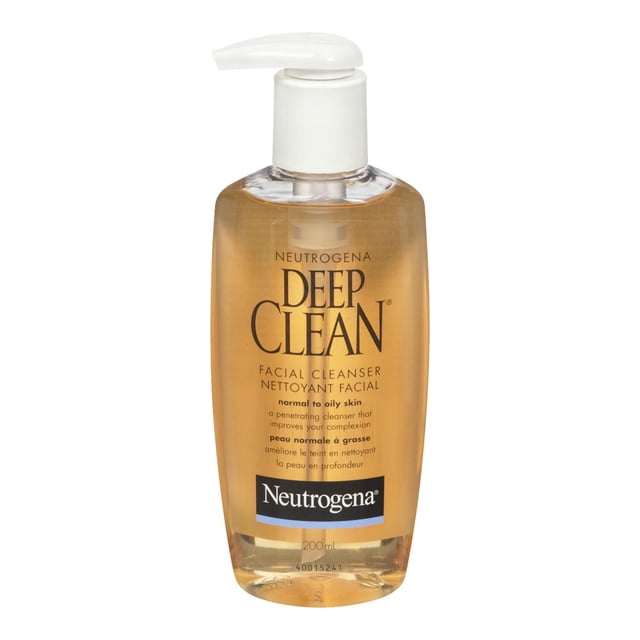 Neutrogena Deep Clean Facial Cleanser, 200 g
