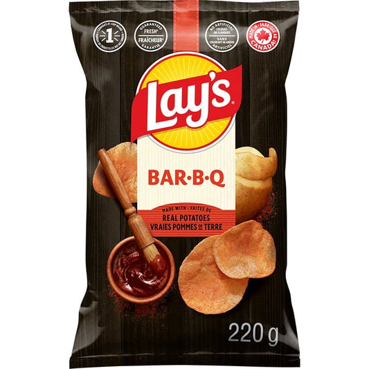 Lay's Bar-B-Q Potato Chips, 220 g