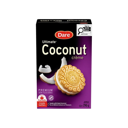 Dare Ultimate Coconut Creme Cookies 290g