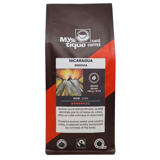 Mystique Coffee Nicaragua 100% Arabica Specialty Grade Coffee Beans, 454 g