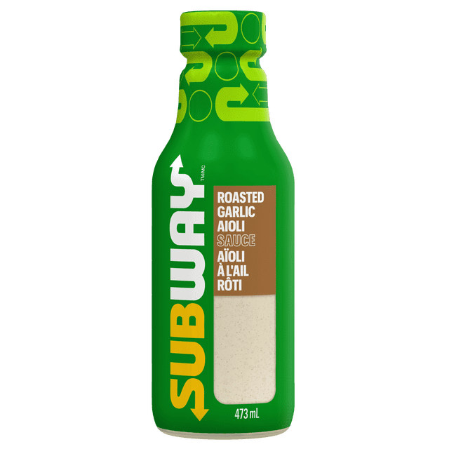 Subway Garlic Aioli Sauce, 473 g
