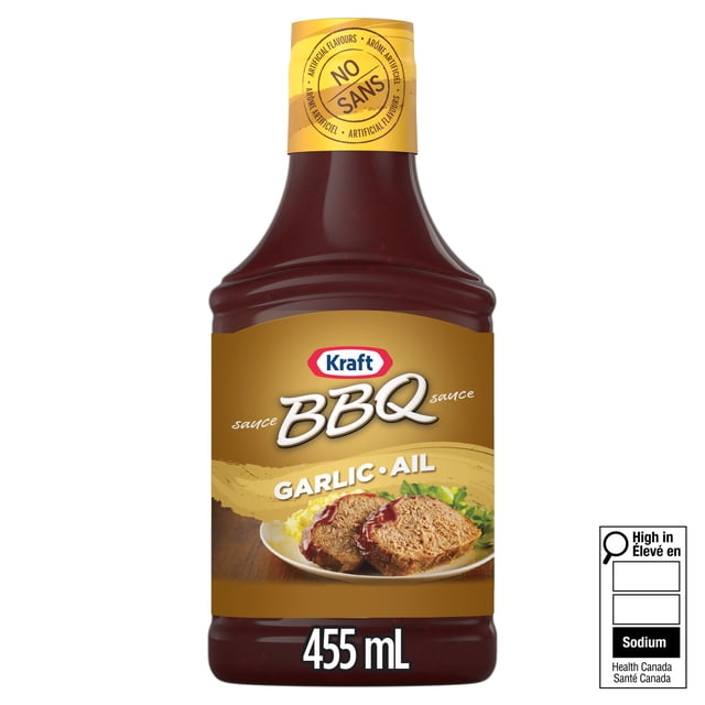 Kraft Garlic BBQ Sauce, 455 g