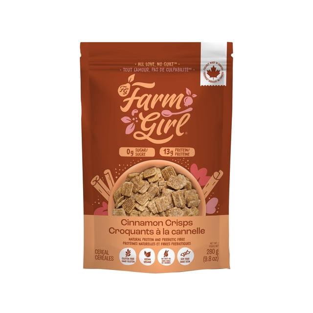 Farm Girl Cinnamon Crisps Cereal, 280 g