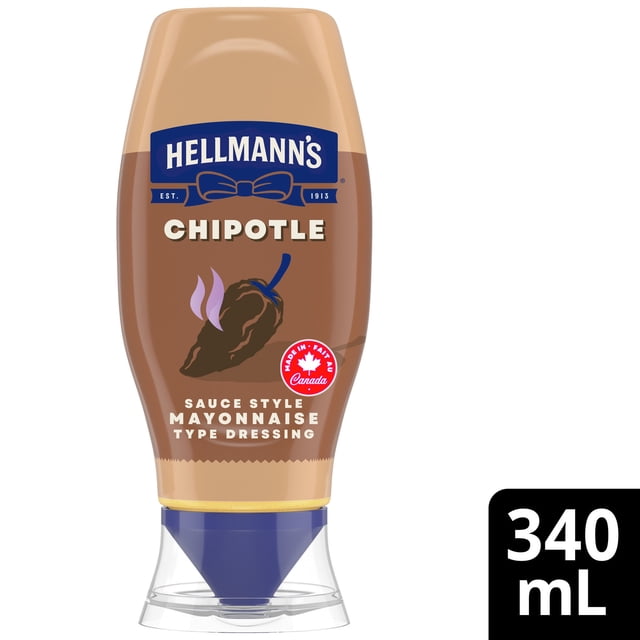 Hellmann's Mild Chipotle Mayonnaise Dressing, 340 g