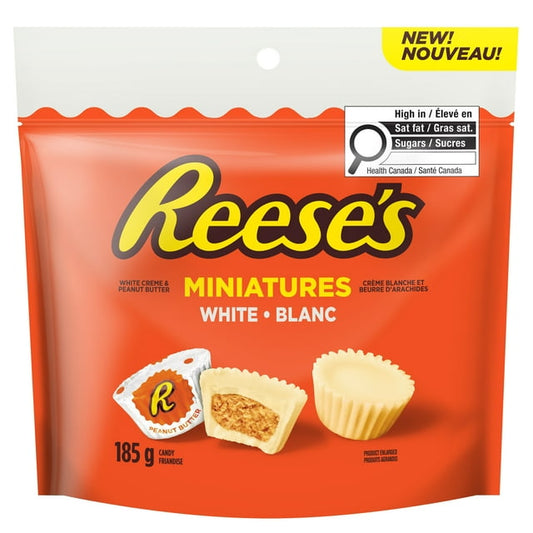 Reese's White Creme Peanut Butter Cup Miniatures 185g