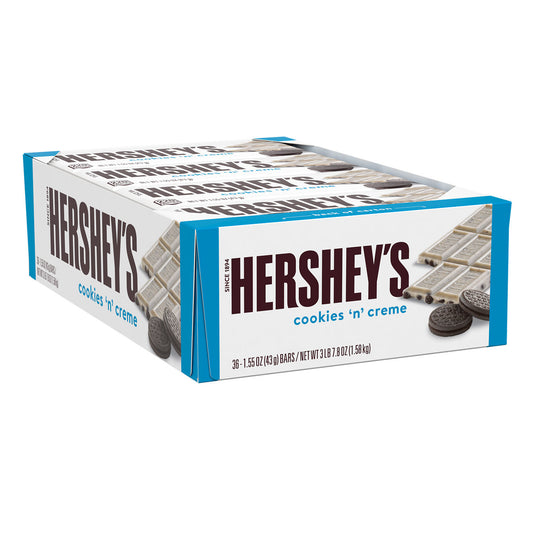 HERSHEY'S Cookies 'N' Creme Candy Bars 172g