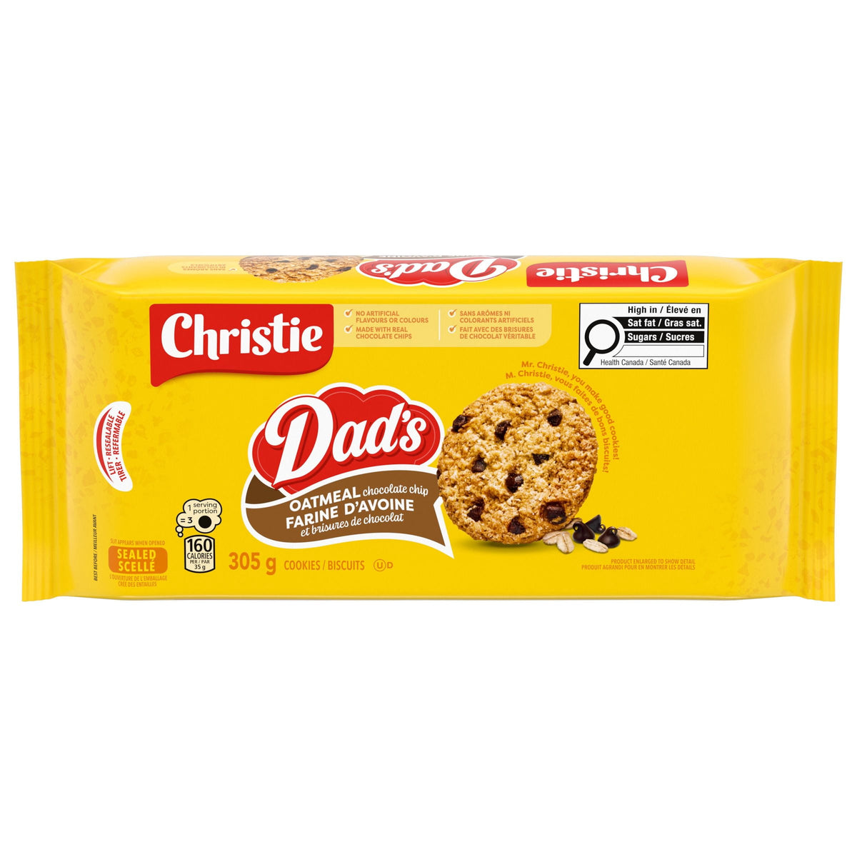 Dad's Oatmeal Chocolate Chip Cookies 305g