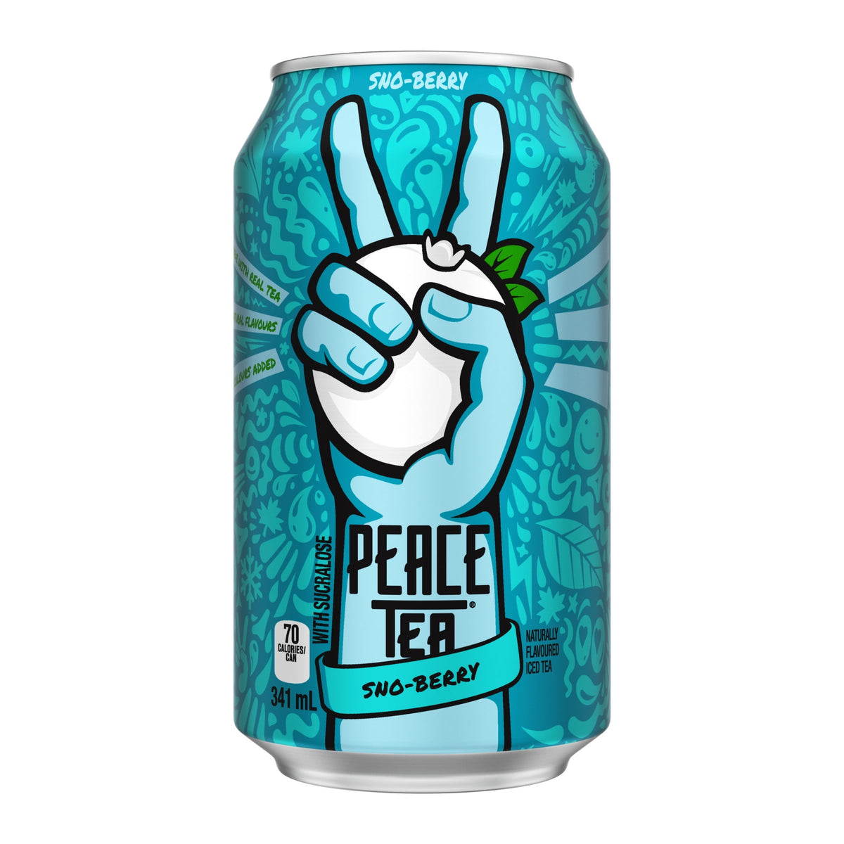 Peace Tea Sno-Berry Cans 341 mL - 12 Pack