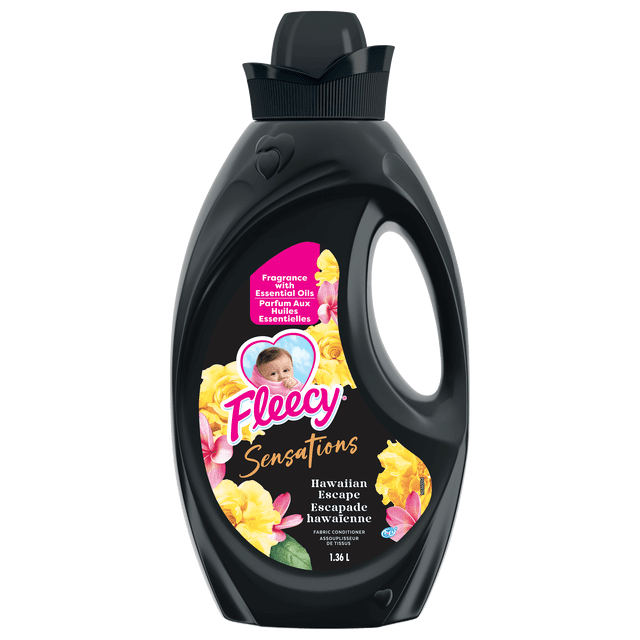 Fleecy Sensations Hawaiian Escape Liquid Fabric Conditioner, 1360 g