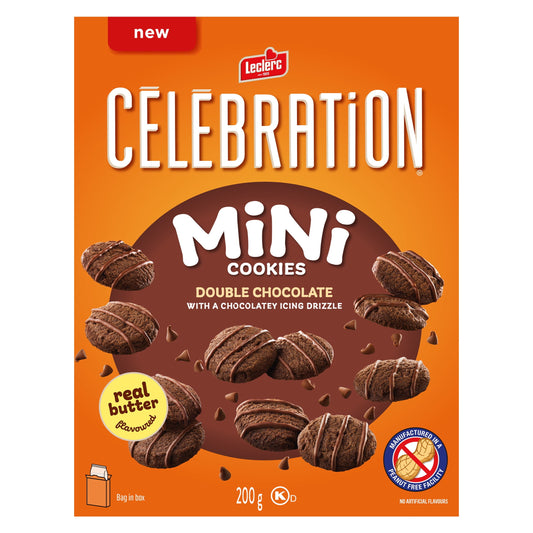 Celebration Double Chocolate Mini Cookies 200g