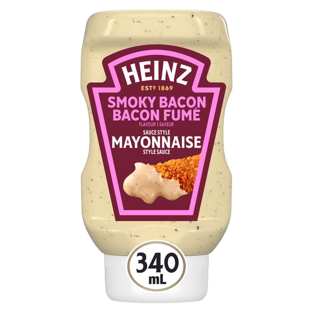 Heinz Smoky Bacon Mayonnaise Style Sauce, 340 g
