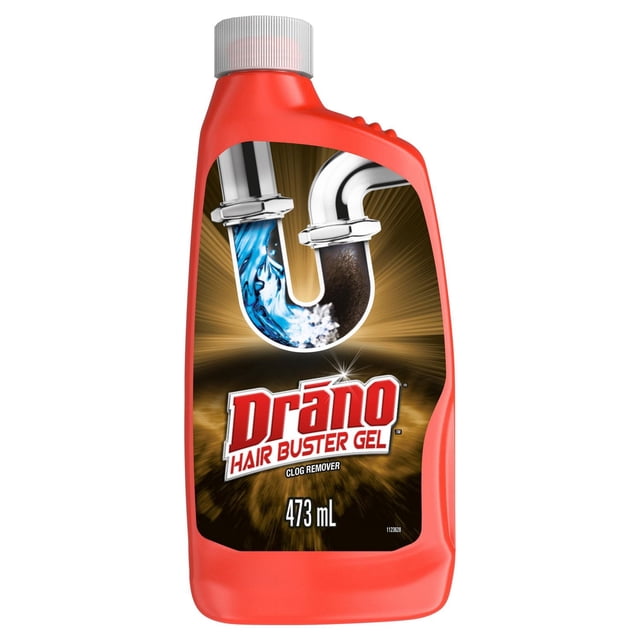 Drano Hair Buster Gel Drain Cleaner, 473 g