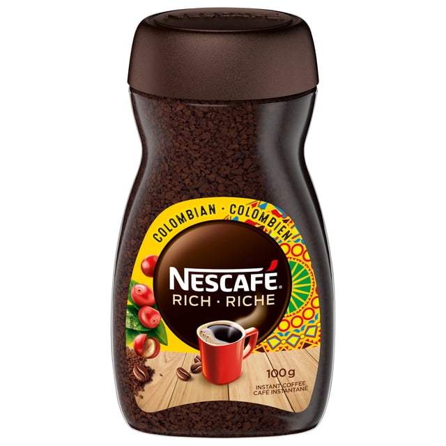NESCAFE Rich Colombian Instant Coffee, 100 g