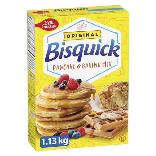 Betty Crocker Bisquick Original Pancake & Baking Mix, 1118 g