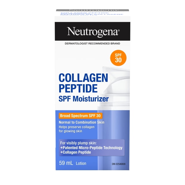 Neutrogena Collagen Peptide SPF 30 Face Moisturizer, 59 g