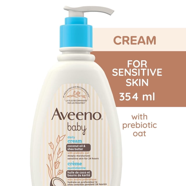 Aveeno Baby Daily Coconut Moisturizing Cream, 227 g