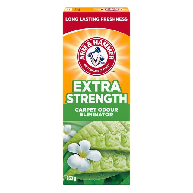 Arm & Hammer Extra Strength Carpet Odour Eliminator Carpet Cleaner, 850 g