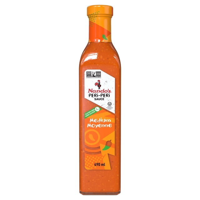 Nando's Medium Peri Hot Sauce, 490 g