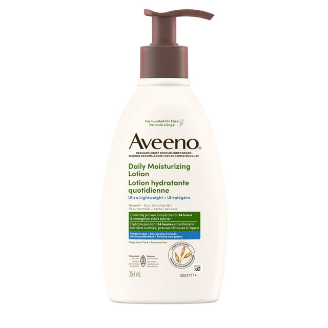 Aveeno Daily Moisturizing Ultra Lightweight Lotion, 354 g