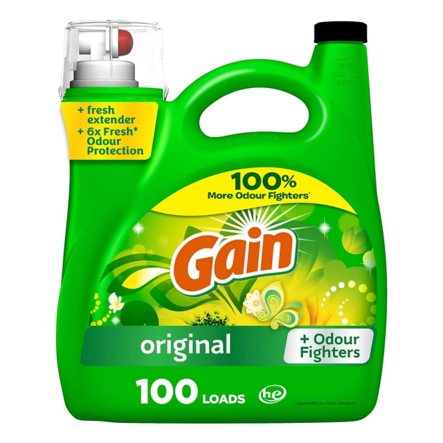 Gain Original Liquid Laundry Detergent, 4250 g