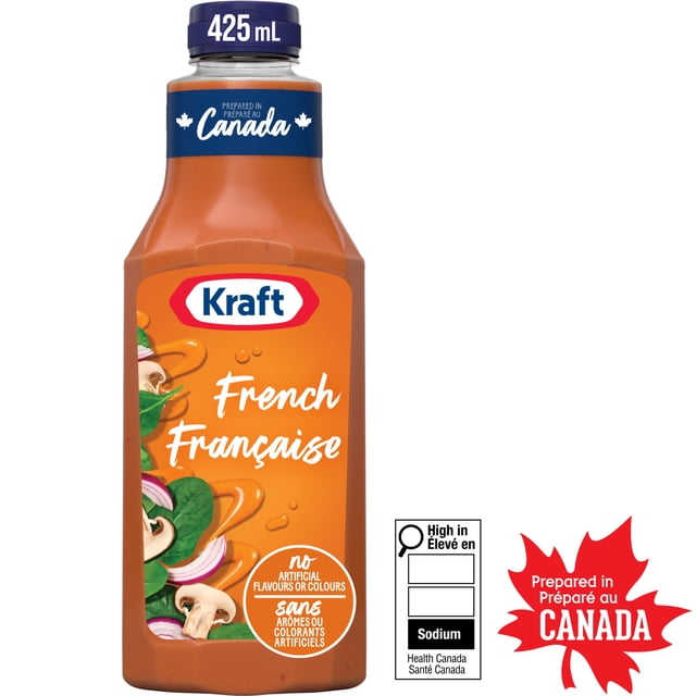 Kraft French Salad Dressing, 425 g