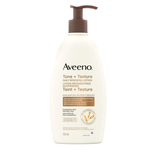 Aveeno Tone and Texture Daily Renewing Lotion, 532 g