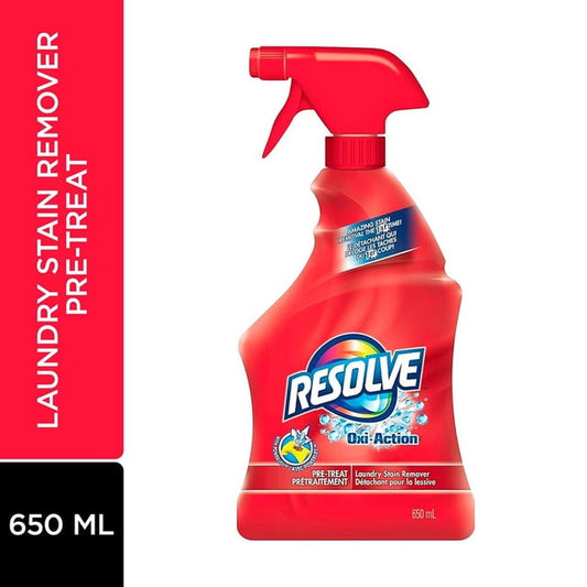 Resolve Oxi-Action Pre-Treat Trigger Laundry Stain Remover, 650 g