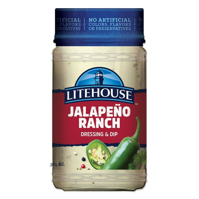Litehouse Jalapeno Dip Dressing & Dip, 384 g