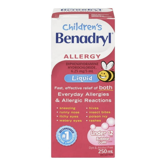 Benadryl Children's Liquid, 250 g