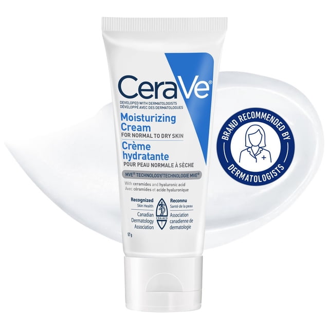 CeraVe Moisturizing Travel Size Cream, 57 g
