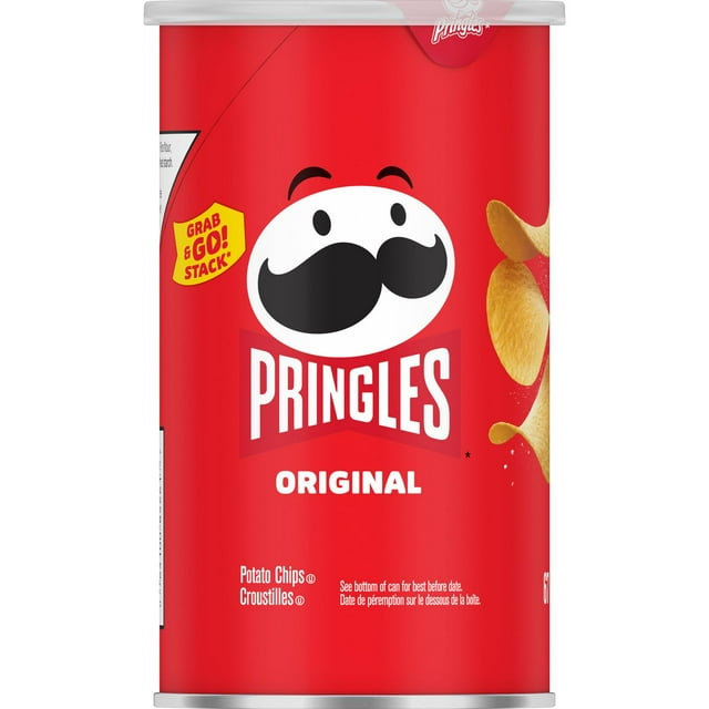 Pringles Original Small Can Potato Chips, 67 g