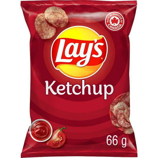 Lay's Ketchup Single-Serve Potato Chips, 66 g