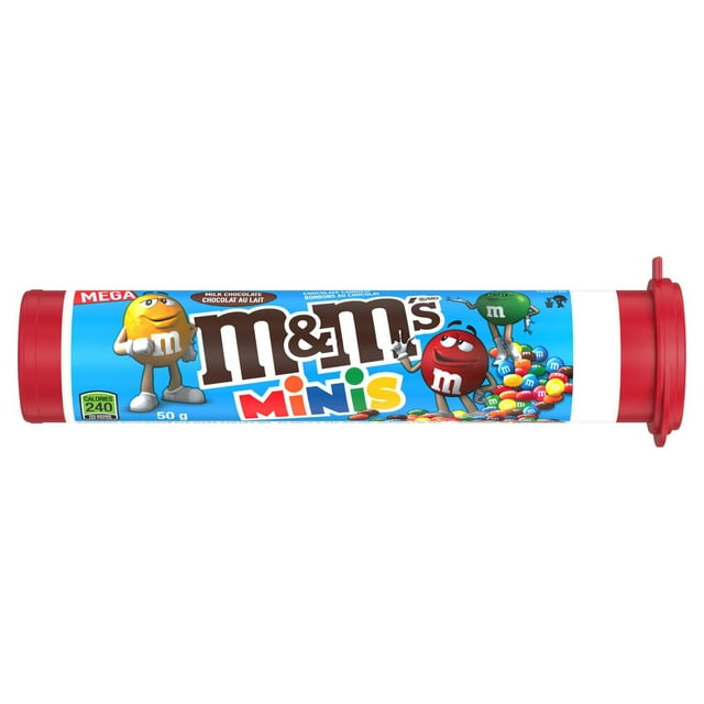 M&M'S Minis Milk Chocolate Candes Tube 50g