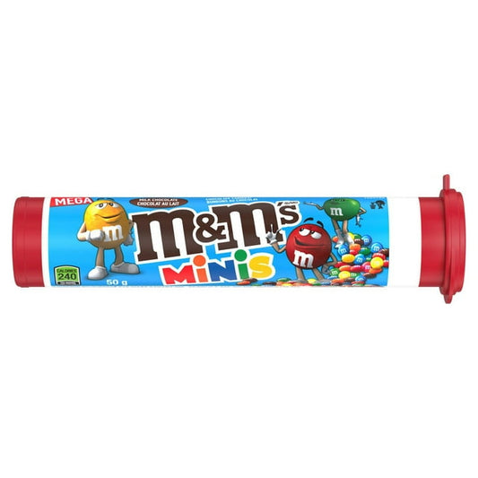 M&M'S Minis Milk Chocolate Candes Tube 50g