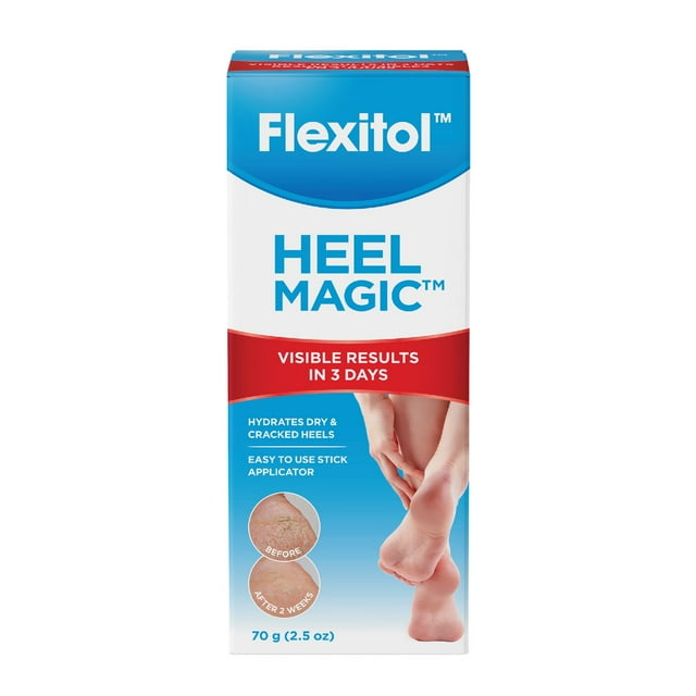 Flexitol Heel Magic Cracked Heels Balm Stick, 70 g