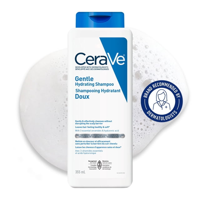 CeraVe Gentle Hydrating Sulfate-Free Shampoo, 355 g