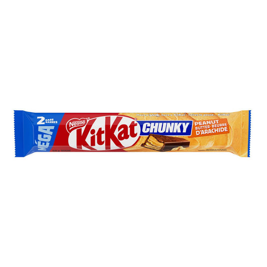 KITKAT Chunky Peanut Butter Mega Size KITKAT Wafer Peanut Butter Filling
