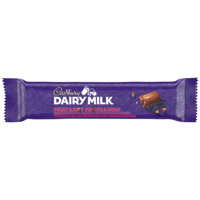 Cadbury Dairy Milk Fruit & Nut Chocolate Bar 38g