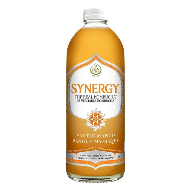 G.T.'s Synergy Mystic Mango Kombucha, 1.4 L