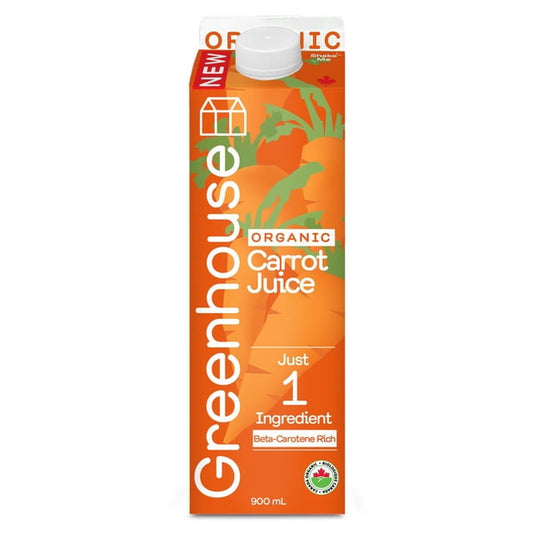 Greenhouse Juice Co. 100% Carrot Juice, 900 mL