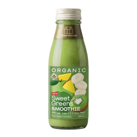 Greenhouse Juice Co. Sweet Greens Organic Smoothie, 300 mL