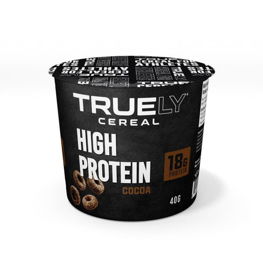 TRUELY Cocoa High Protein Cereal, 40 g
